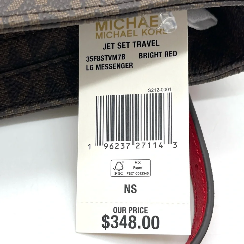 Michael Kors Large Messenger Crossbody Bag